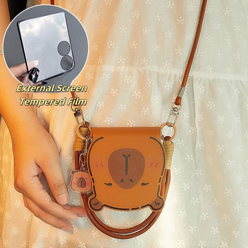 Capybara Big Head Phone Case for Galaxy Z Flip 5 / Galaxy Z Flip 6