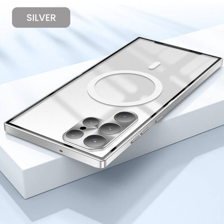 Magnetic Magsafe Metal Case For Samsung Galaxy S24/S23/S22/S21 Series