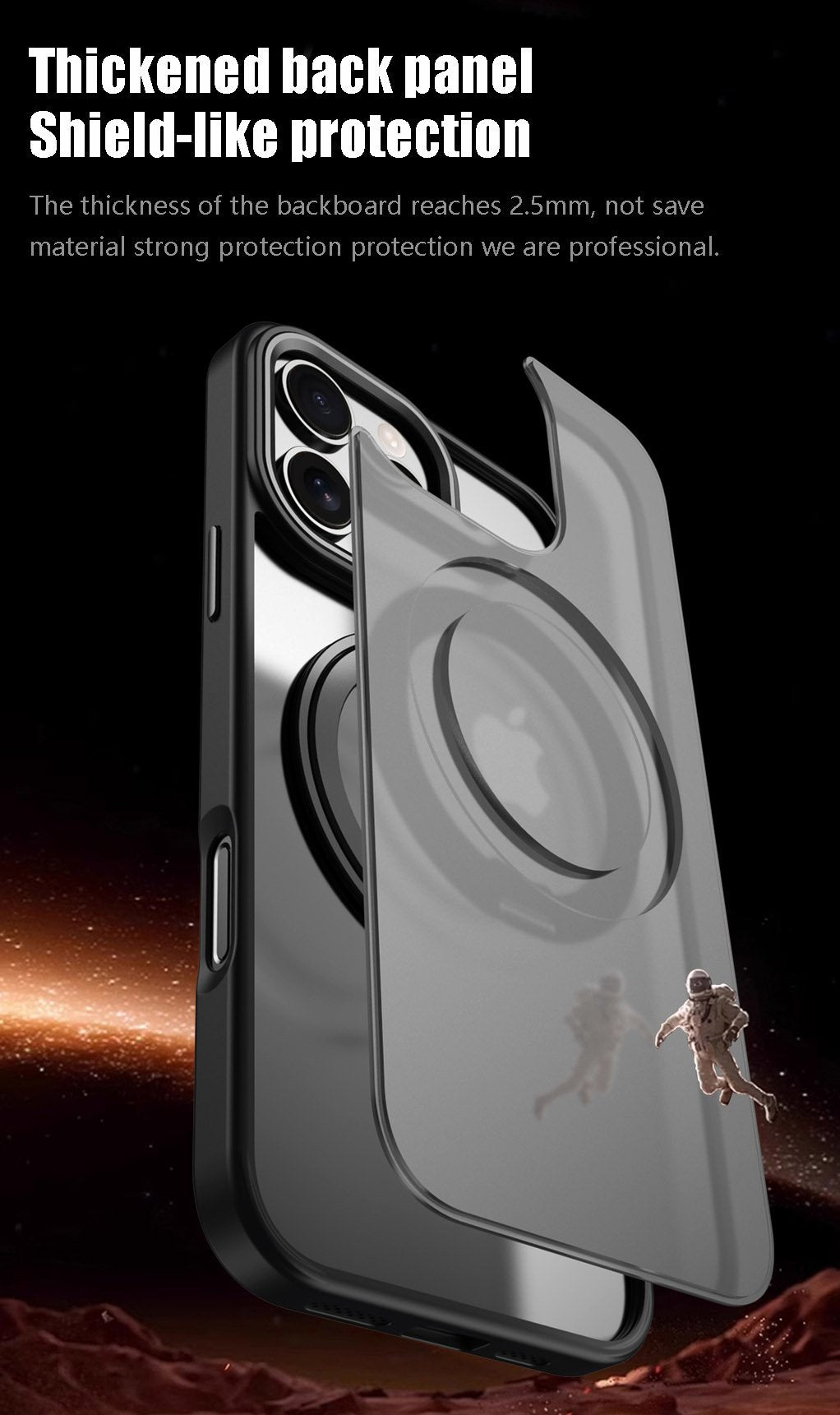 Applicable iphone16 case premium sense 360 magnetic rotating stand case pivot point cell phone case