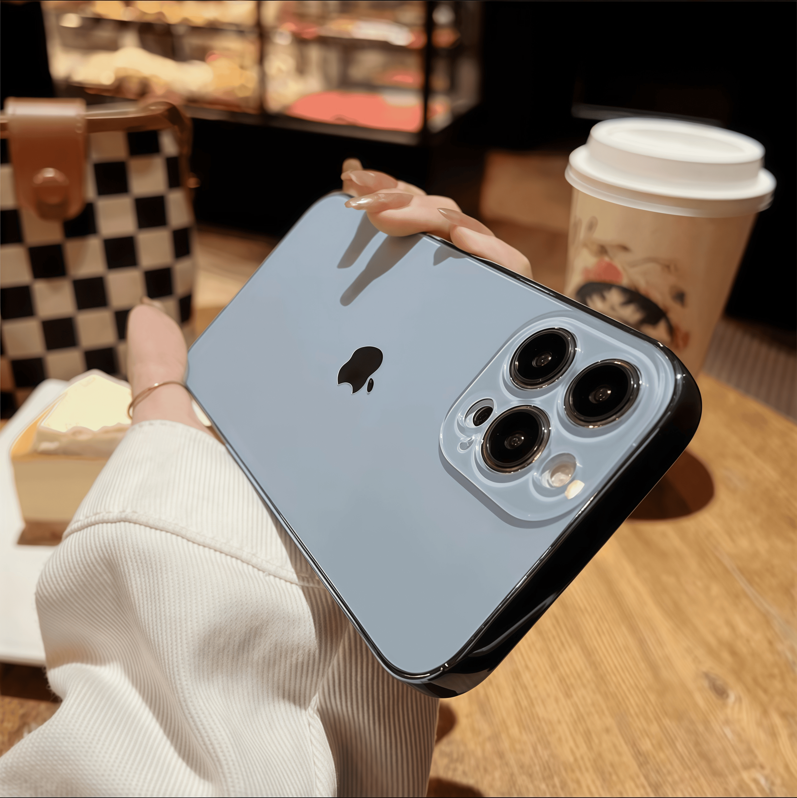 KASCASE | AG Lens Film Electroplated Frame Case