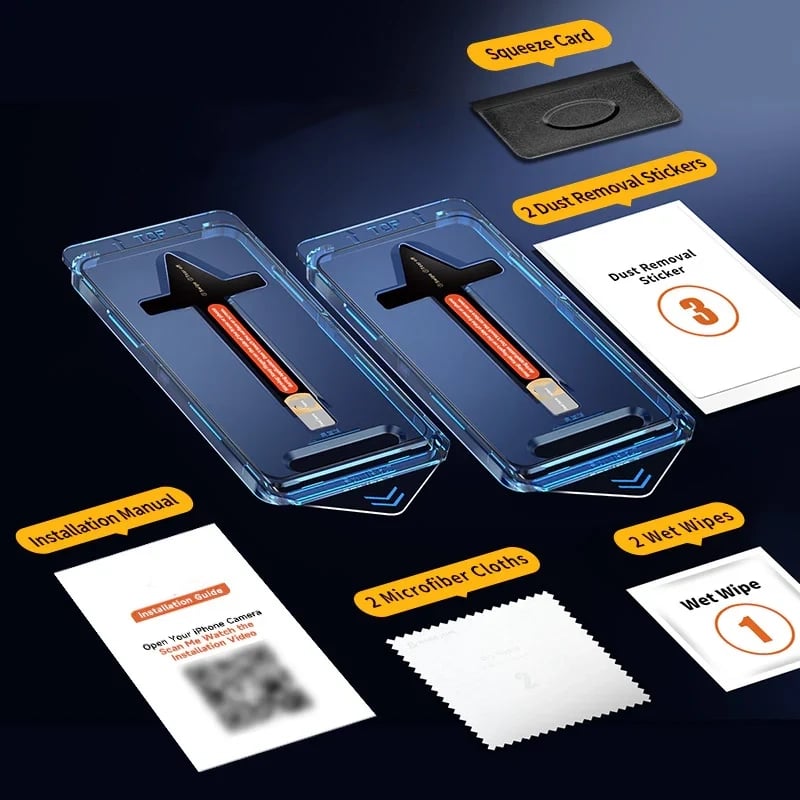 📱 New Invisible Screen Protector For iPhone - Dust Free Without Bubbles