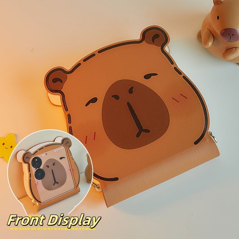 Capybara Big Head Phone Case for Galaxy Z Flip 5 / Galaxy Z Flip 6