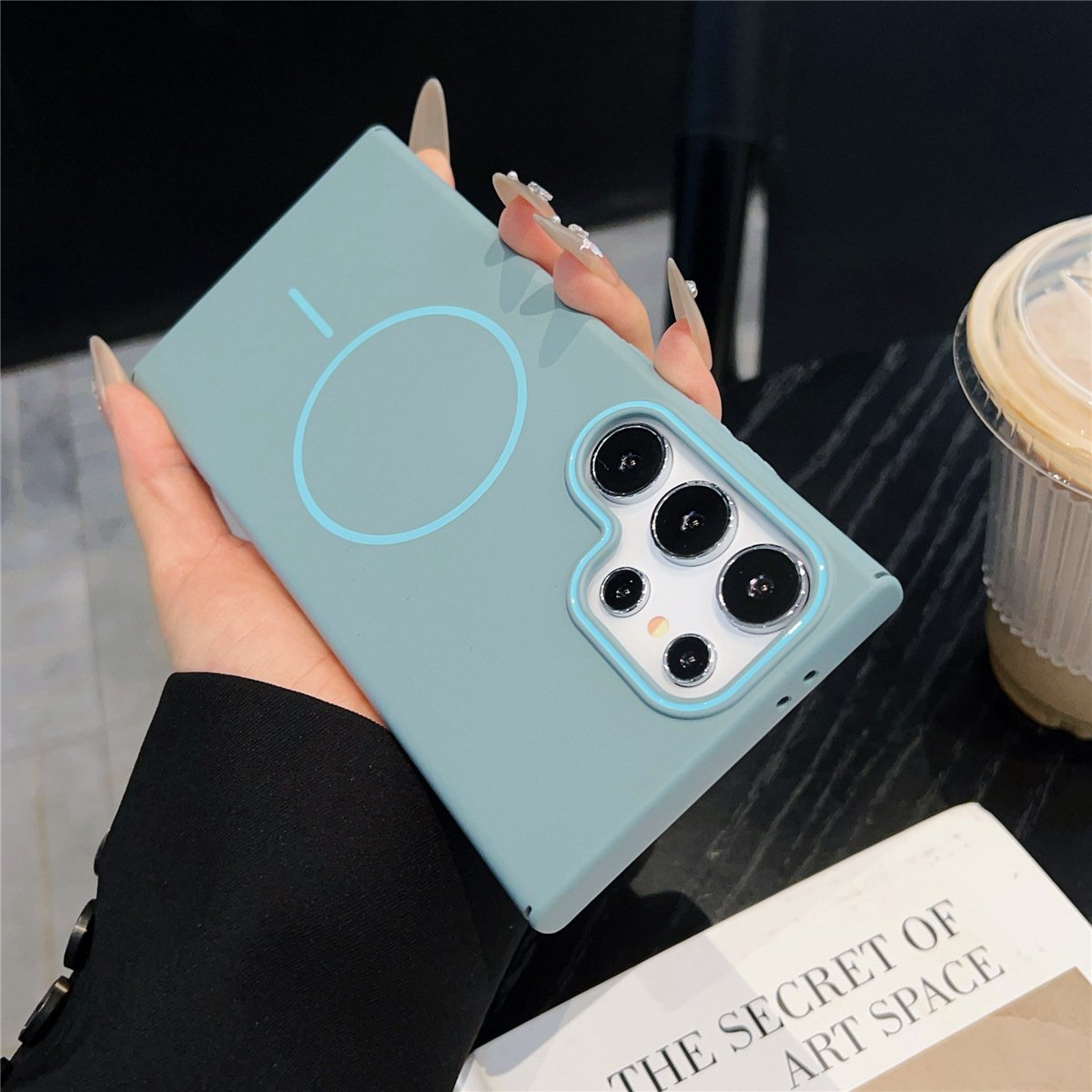 Soft-Touch Magnetic Case – Ultra-Slim, Lightweight & Drop-Resistant For Galaxy S25 S24 S23 S22 Series