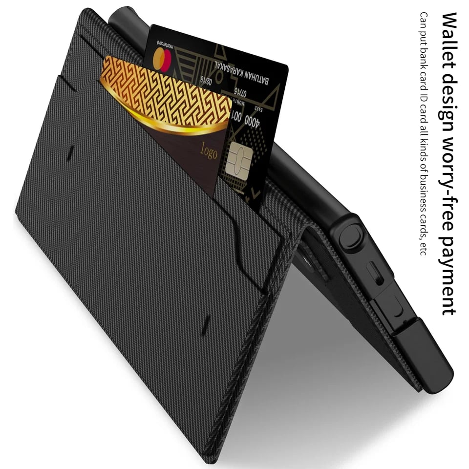 Card Insertable Flip Wallet Business Protective Case For Samsung Galaxy S25 Series & S23 Ultra & S24 Ultra(Only Case)