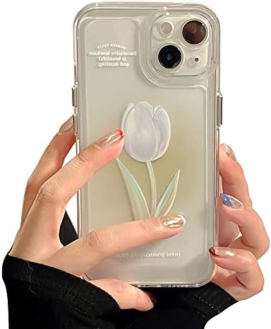 Tulip, Rose Flower Transparent Soft Phone Case