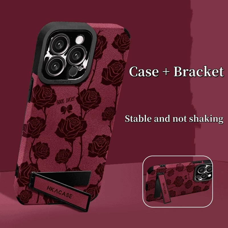 Full Screen Rose Phone Case For iPhone 16/15/14/13/12/11 Series