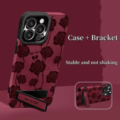 Full Screen Rose Phone Case For iPhone 16/15/14/13/12/11 Series