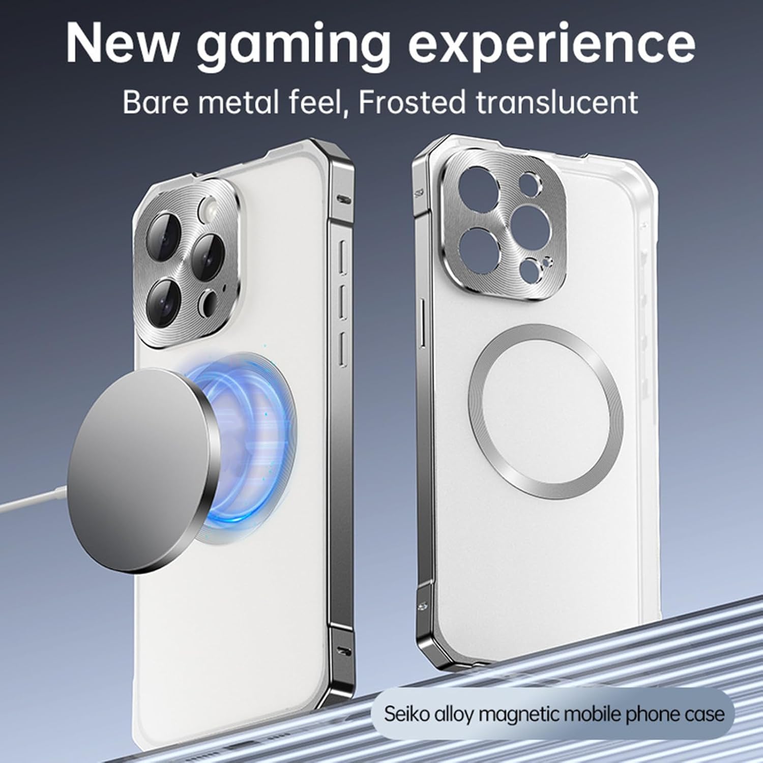 Ultra-Thin Magnetic Phone Case For Apple 16/15 – Shockproof, Anti-Yellow