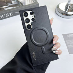 Lens Metal Frame Drop Protection Magnetic Attachment Case For Samsung Galaxy S22/S23/S24 Series