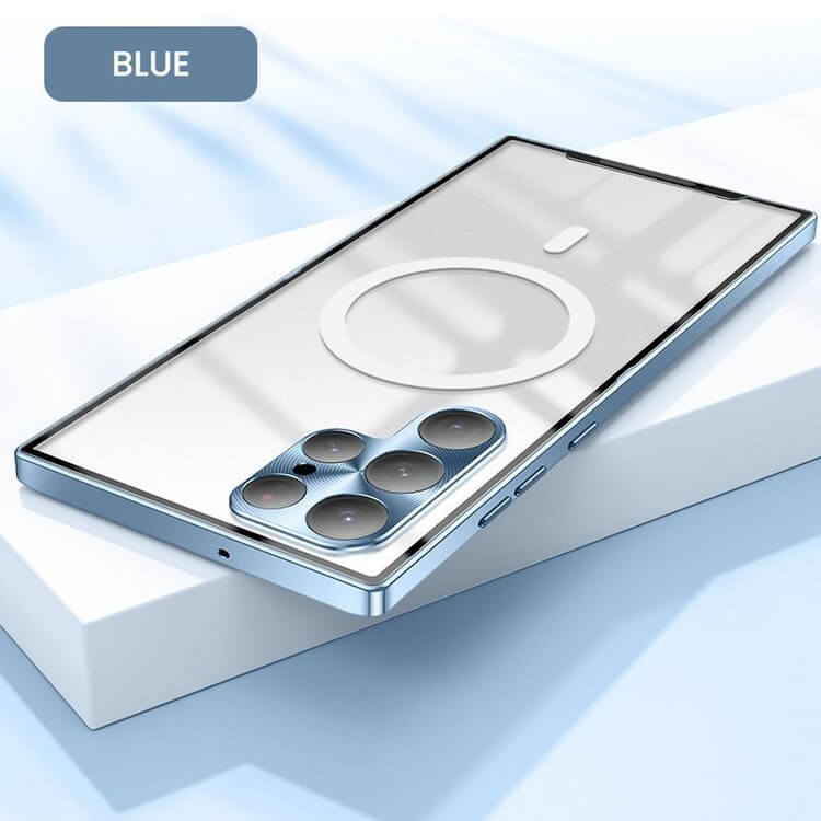 Magnetic Magsafe Metal Case For Samsung Galaxy S24/S23/S22/S21 Series