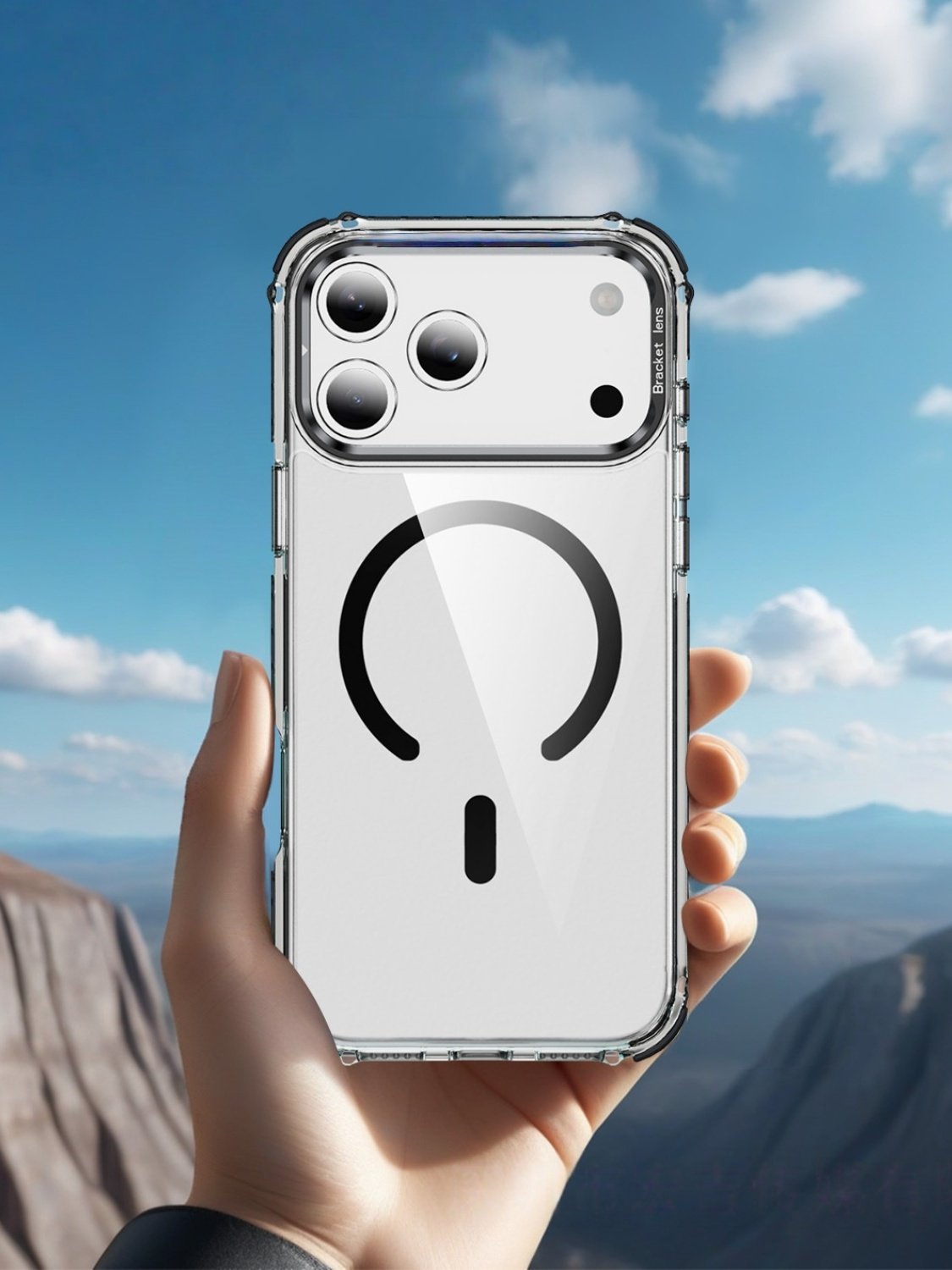 Magnetic Lens Case – Crystal Clear Protection