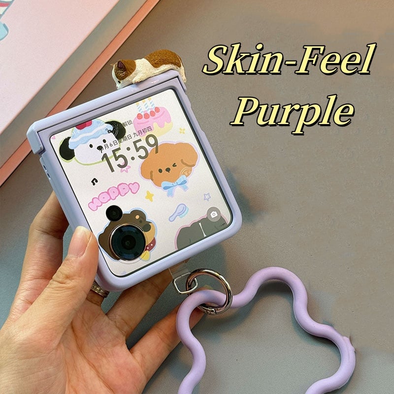 3D Cat Phone Case, Compatible with Samsung Galaxy Z Flip 5 & Samsung Galaxy Z Flip 6