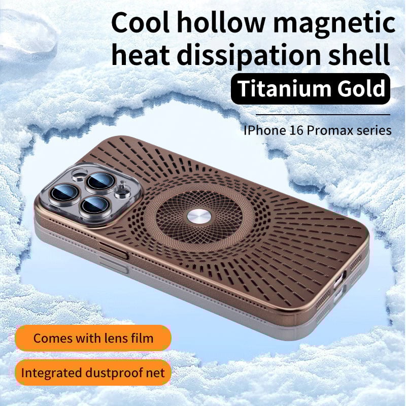 Cool ice-Sensing Hollow Magnetic Heat Absorption Case