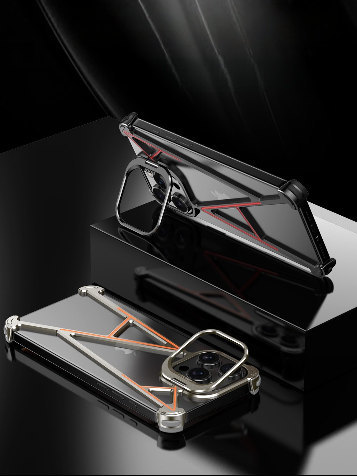 KASCASE A-Shaped Metal Lens Case