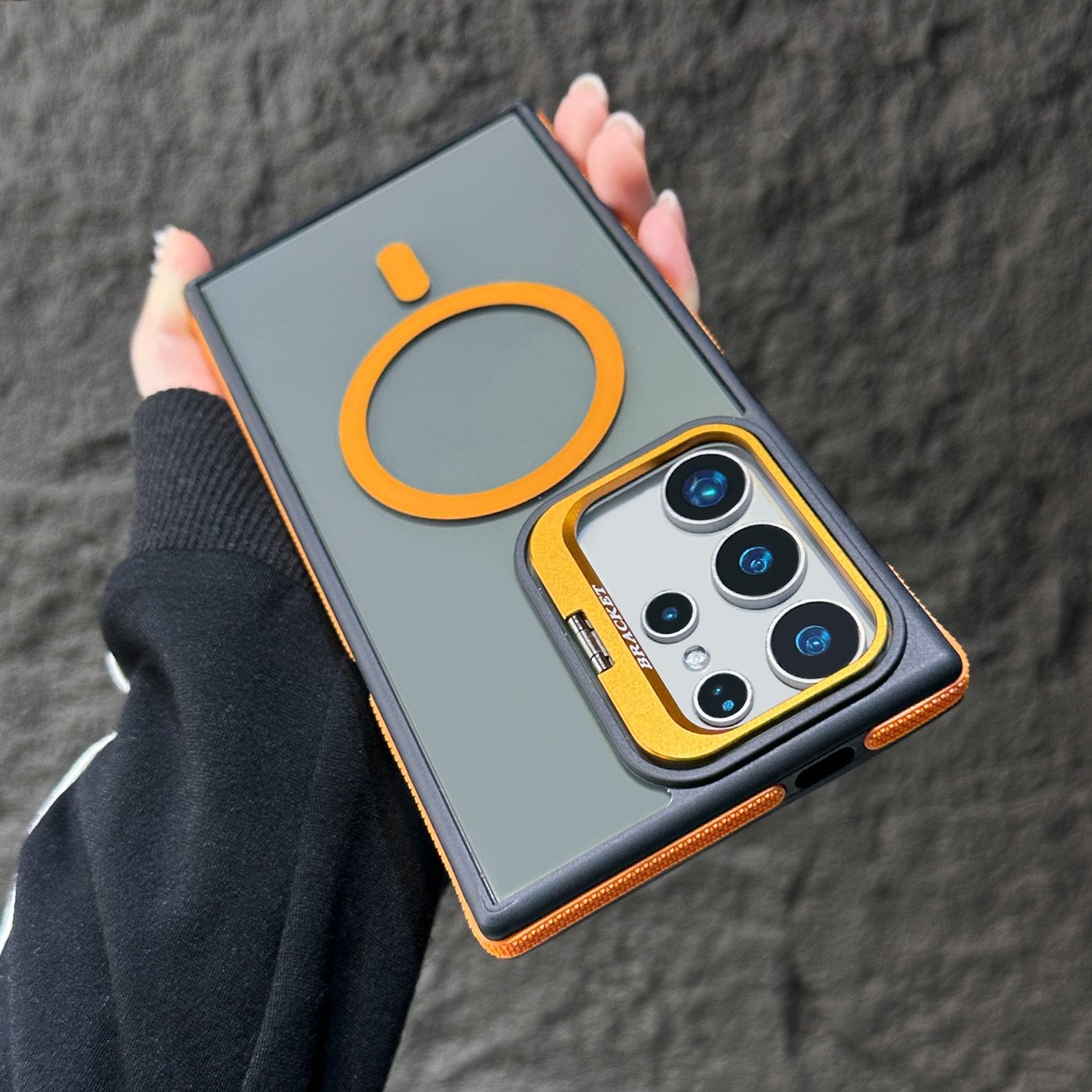 KASCASE |Magnetic Case with Hidden Lens Stand – Galaxy S25 Series