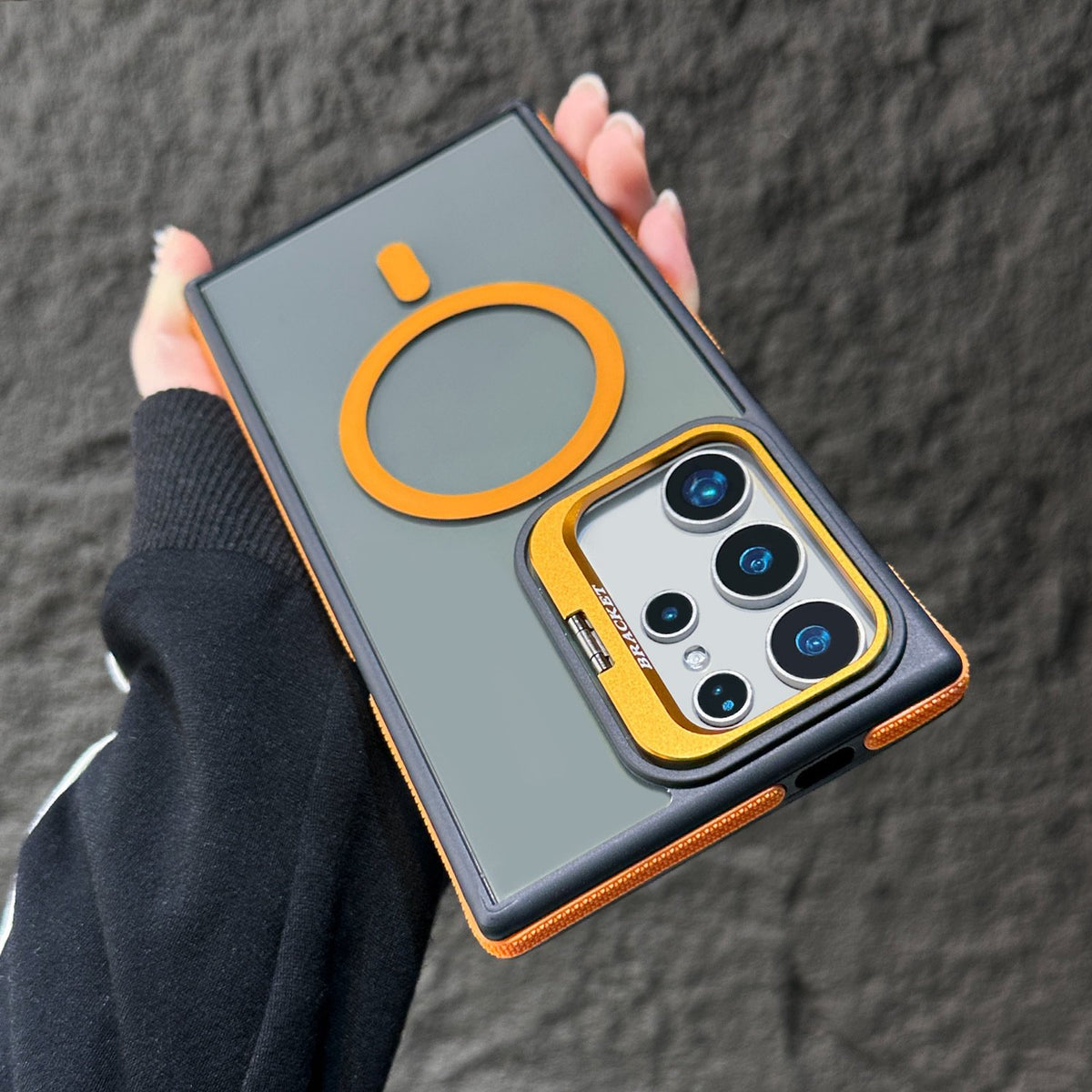 KASCASE |Magnetic Case with Hidden Lens Stand – Galaxy S25 Series