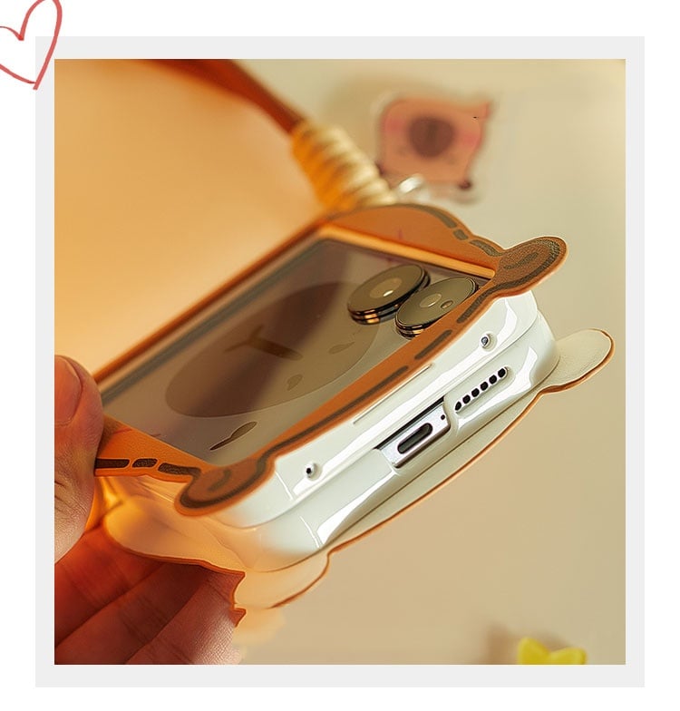 Capybara Big Head Phone Case for Galaxy Z Flip 5 / Galaxy Z Flip 6