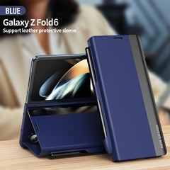 For Galaxy Z Fold 3/Galaxy Z Fold 4/Galaxy Z Fold 5/Galaxy Z Fold 6, the Flip Stand Case with Pen Slot