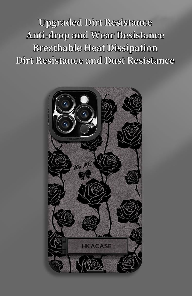 Full Screen Rose Phone Case For iPhone 16/15/14/13/12/11 Series