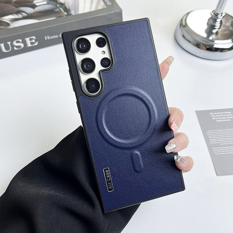 Lens Metal Frame Drop Protection Magnetic Attachment Case For Samsung Galaxy S22/S23/S24 Series