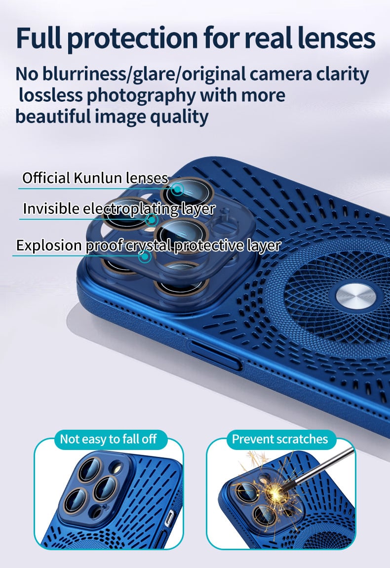 Cool ice-Sensing Hollow Magnetic Heat Absorption Case