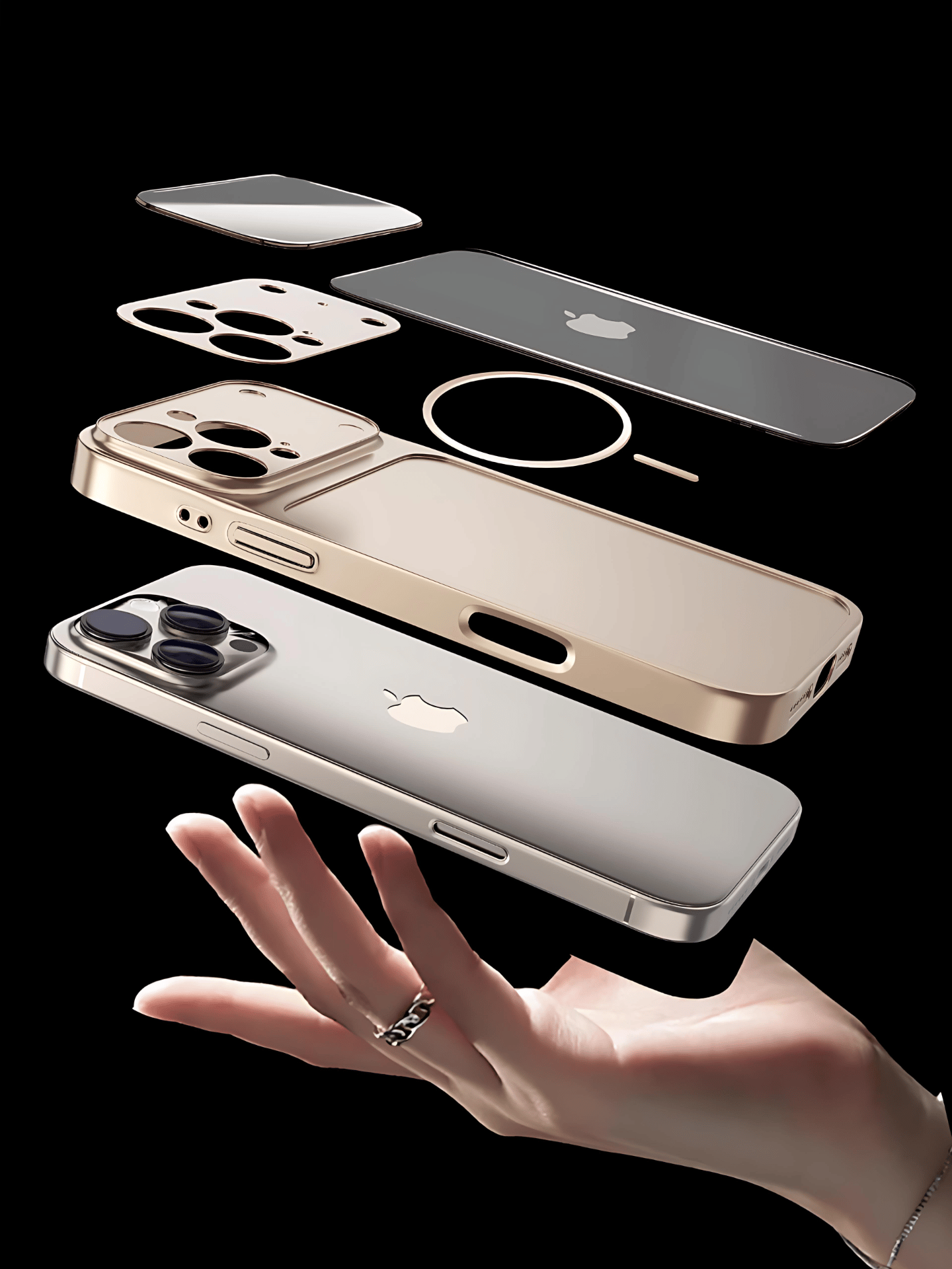 KASCASE | iPhone 17 Series Corning® Frosted Glass Magnetic Case