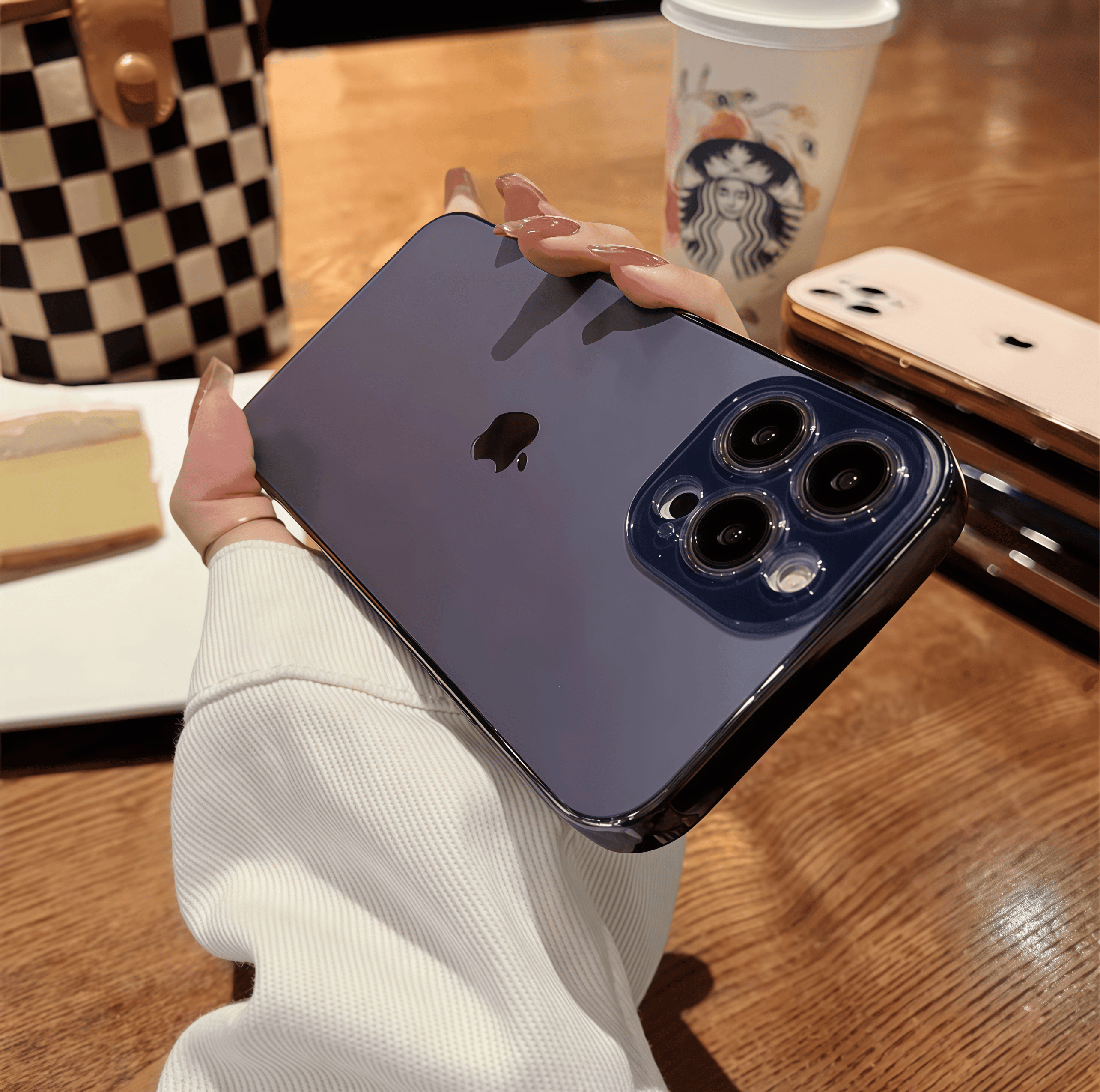 KASCASE | AG Lens Film Electroplated Frame Case