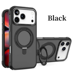 [Made for iPhone 17 Series]Skin-friendly 360° rotating stand case for iPhone 17 series