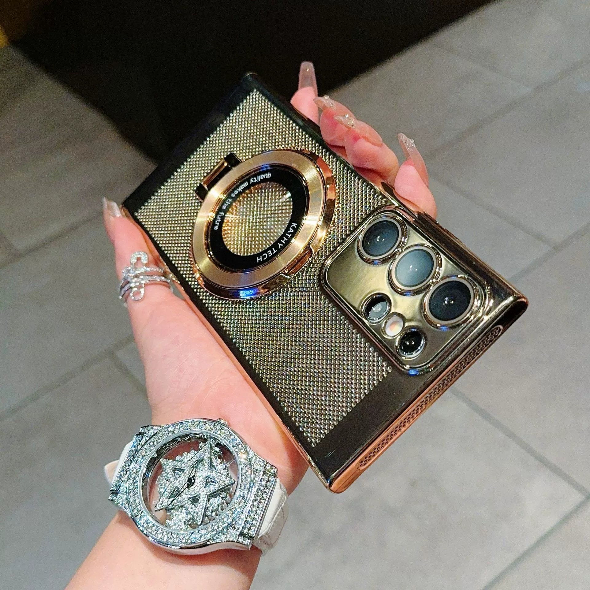 Ultra-thin Electroplated Heat Dissipation Magnetic Case For Galaxy S25 S24 S23 S22 Series