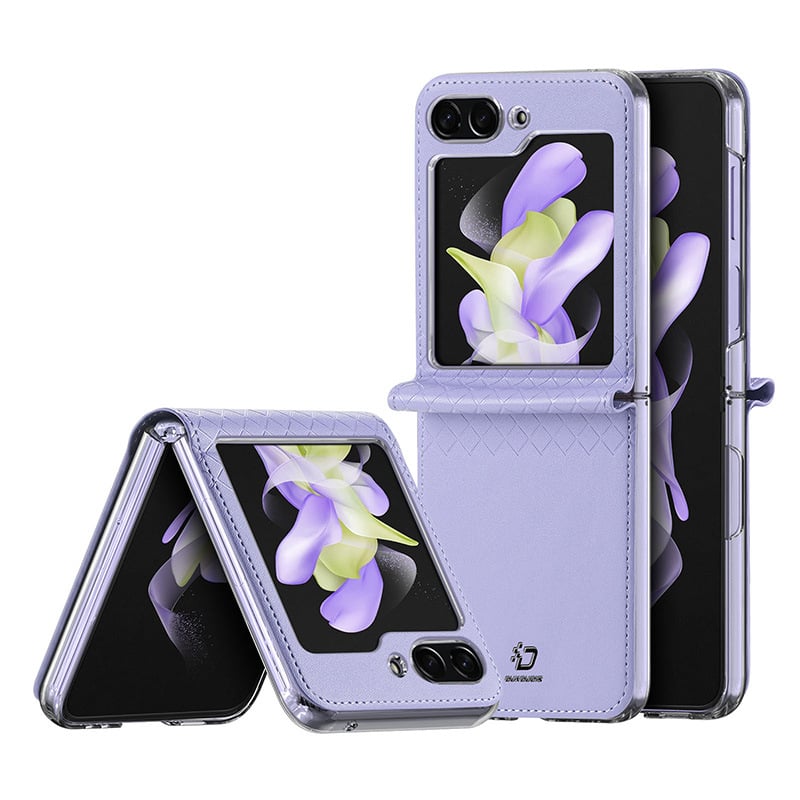 Fashionable mobile phone case for Galaxy Z Flip 5/Galaxy Z Flip 6, all-inclusive protective cover integrated back cover