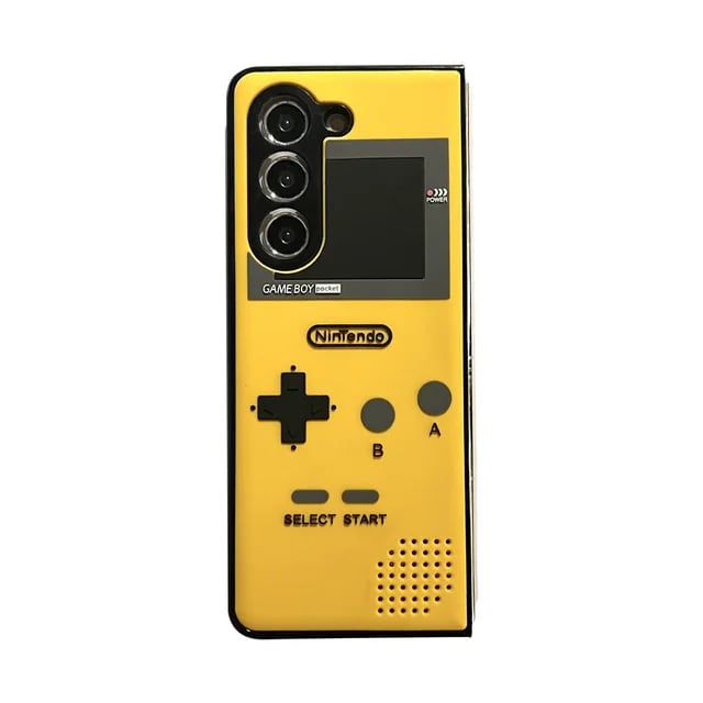 Retro personalized game console phone case, suitable for Galaxy Z Fold 3/Galaxy Z Fold 4/Galaxy Z Fold 5/Galaxy Z Fold 6