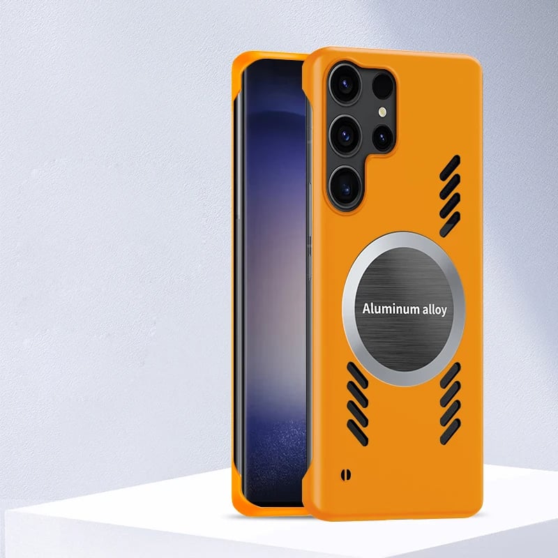 Frameless Ultra Thin Heat Dissipation Magnetic Case For Samsung Galaxy S25 S24 S23 S22 S21 S20 Note20 Series