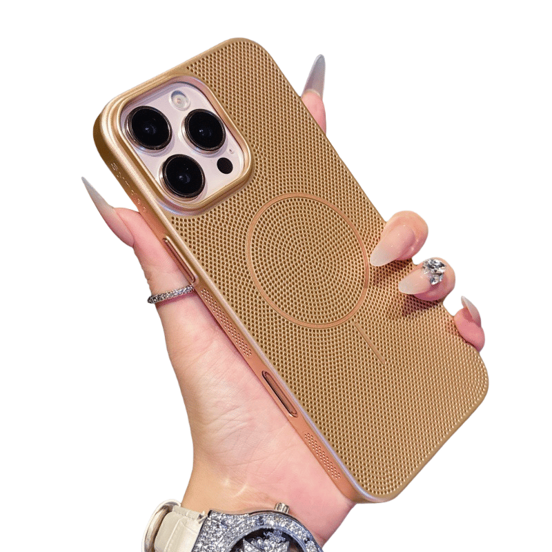 [17 Series Updated] Magnetic Grid Cooling Case