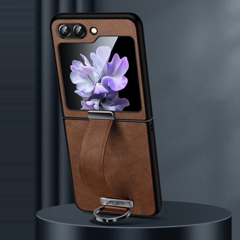 Samsung Galaxy Z Flip Series | Standing Case with Strap