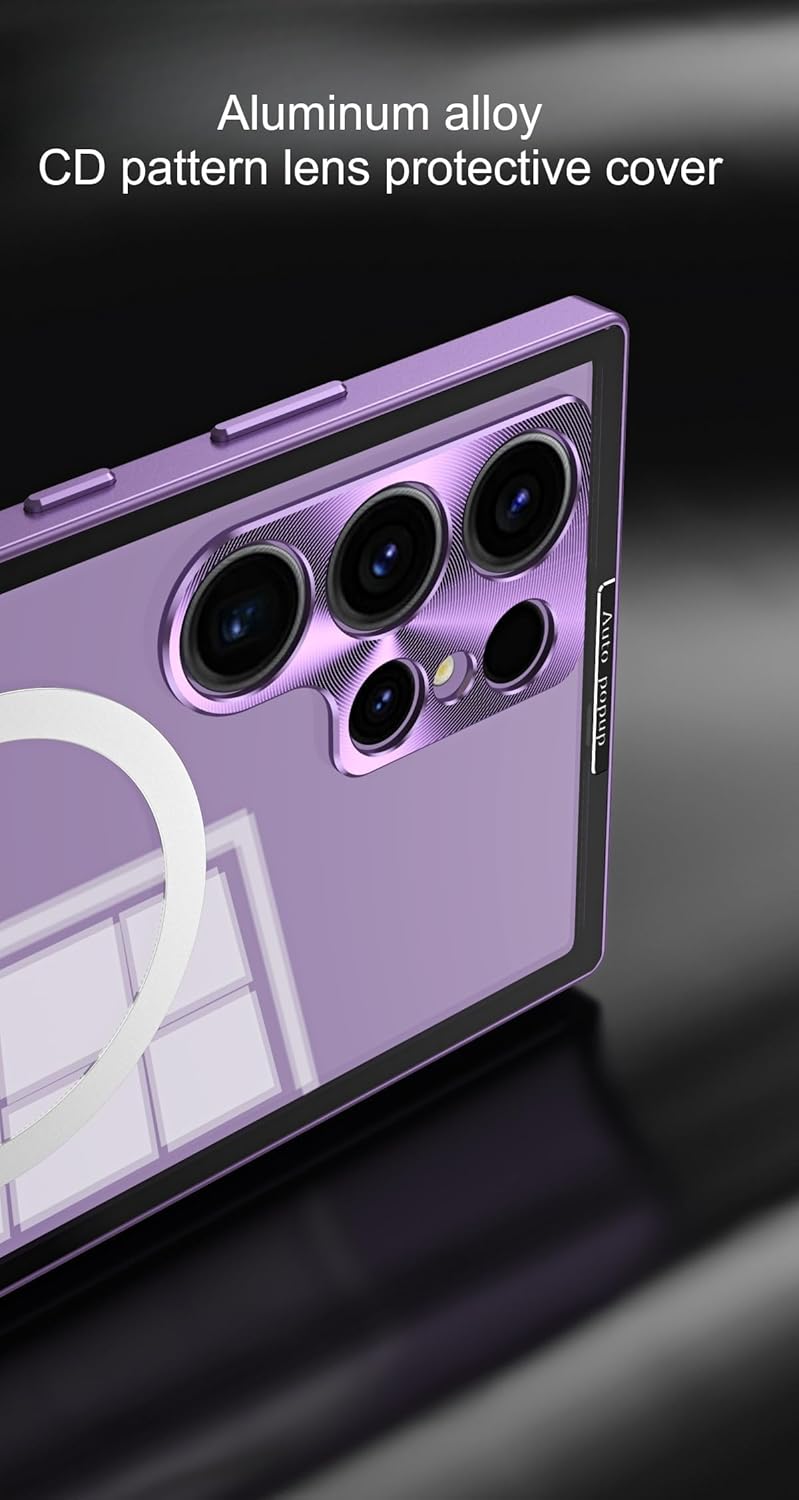 Sleek Aluminum Frame Phone Case For Samsung Galaxy S22/23/24 Series