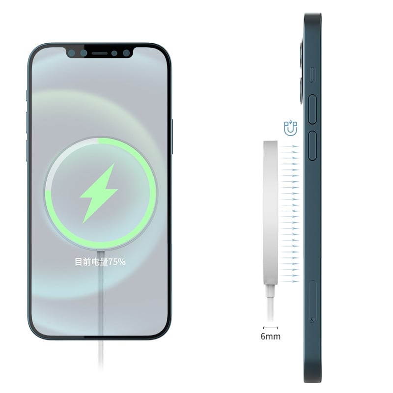 15W Magnetic Wireless Charger Wireless Charging Dock