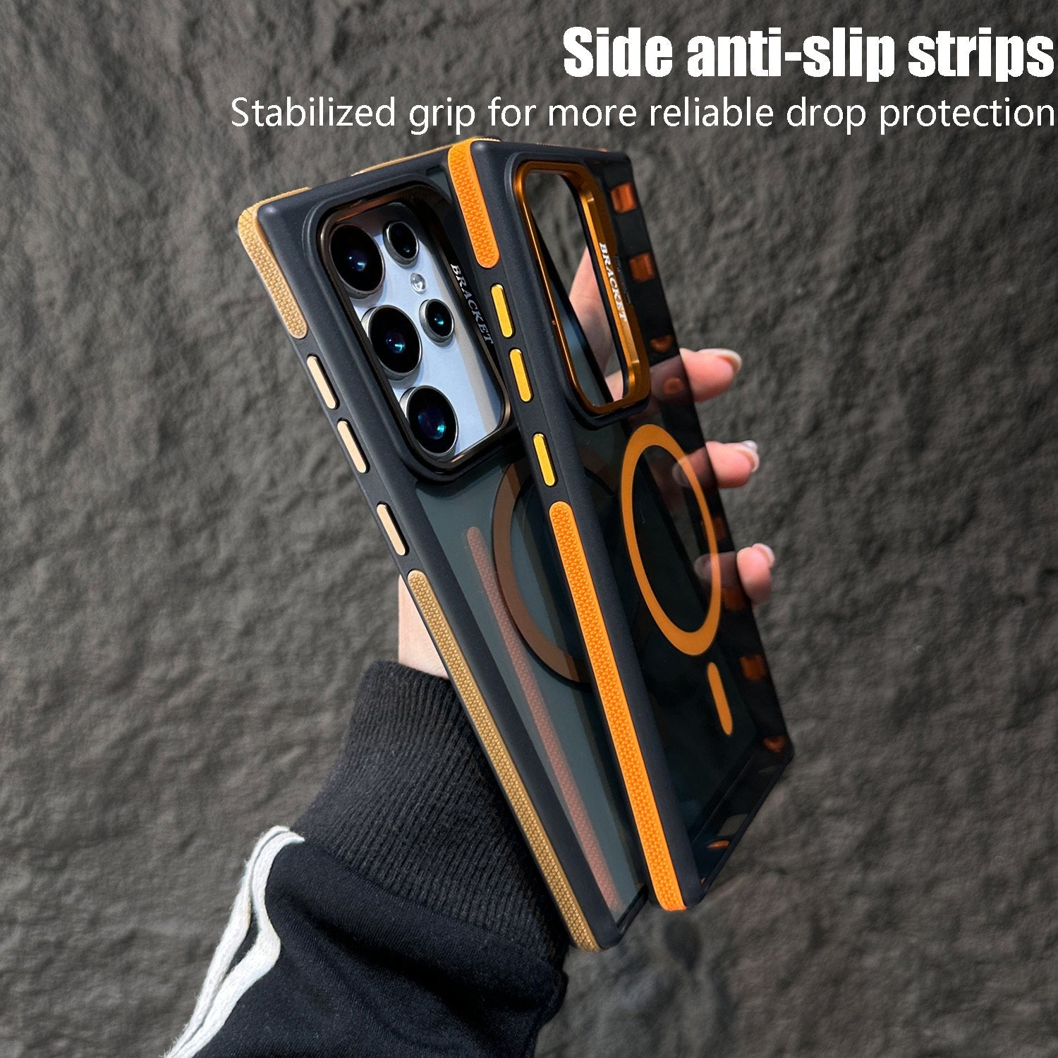 KASCASE |Magnetic Case with Hidden Lens Stand – Galaxy S25 Series