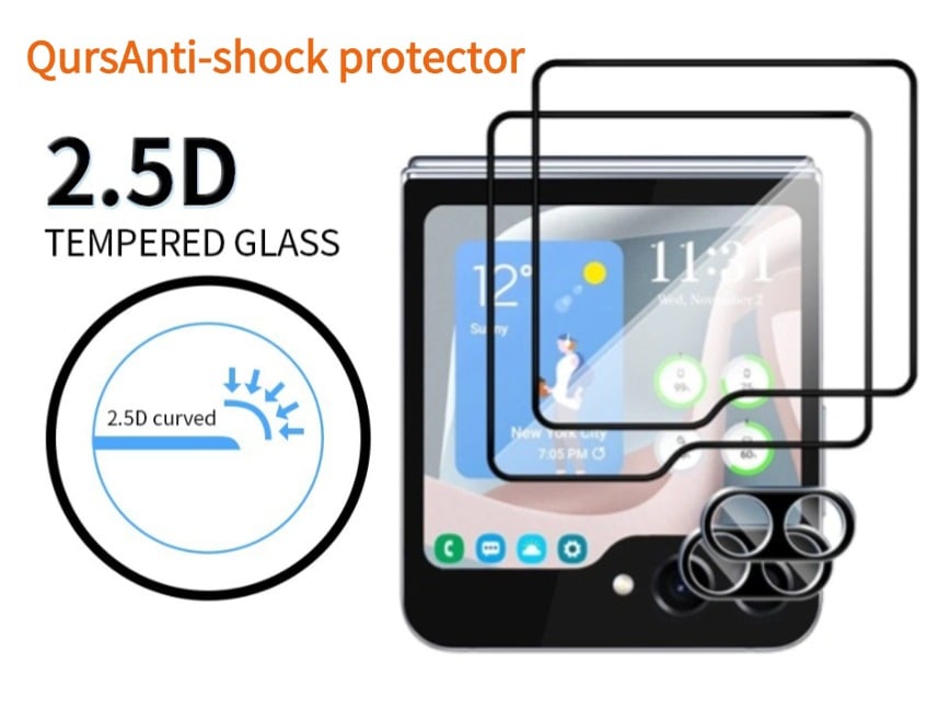 For Samsung Galaxy Z Flip 6/5/4/3 Tempered Film [Outer Screen]