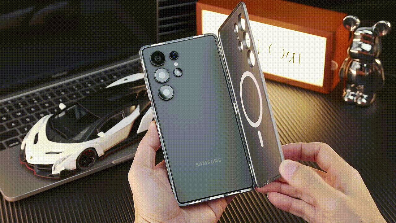 Magnetic 2 in 1 Shockproof Phone Case For Galaxy S25 Ultra