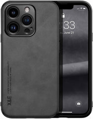 Sheepbuck leather magnetic mobile phone case for iPhone, shockproof, non-slip and ultra-light