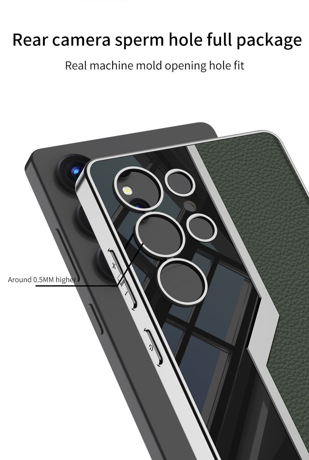 Electroplating leather supercar mobile phone case for Galaxy S25 Series(Only case)