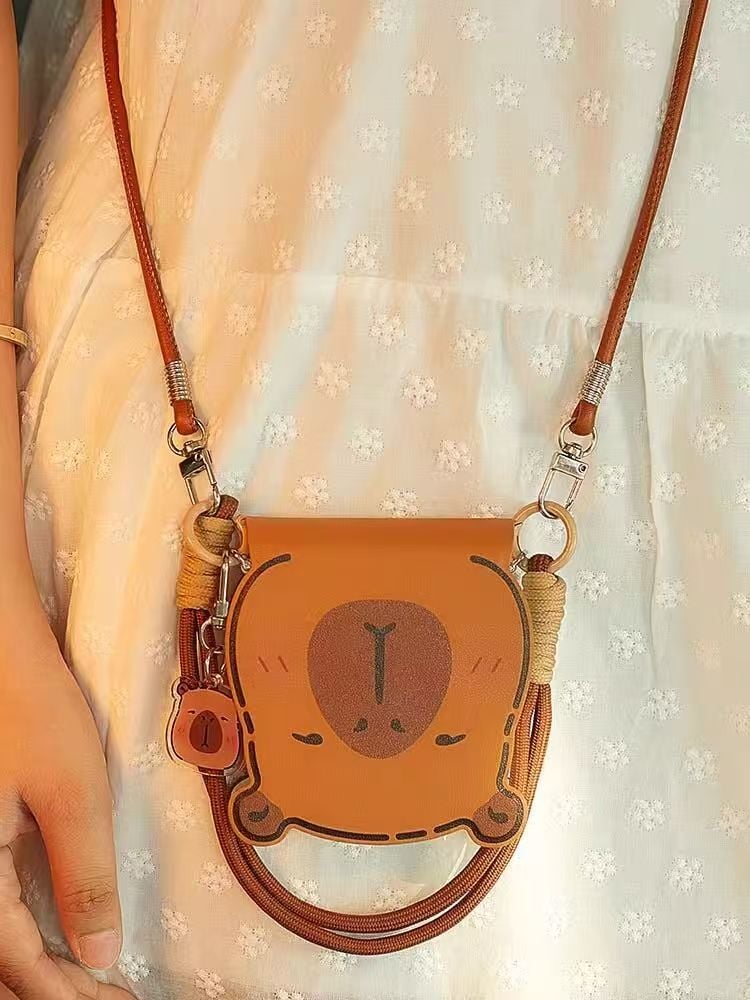 Capybara Big Head Phone Case For Galaxy Z Flip 3 / Galaxy Z Flip 4 / Galaxy Z Flip 5 / Galaxy Z Flip 6