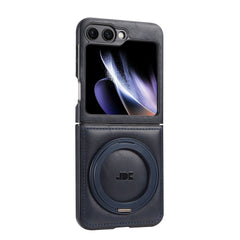 Galaxy Z Flip 3/Galaxy Z Flip 4/Galaxy Z Flip 5/Galaxy Z Flip 6 | 360° Rotating Stand Leather Case