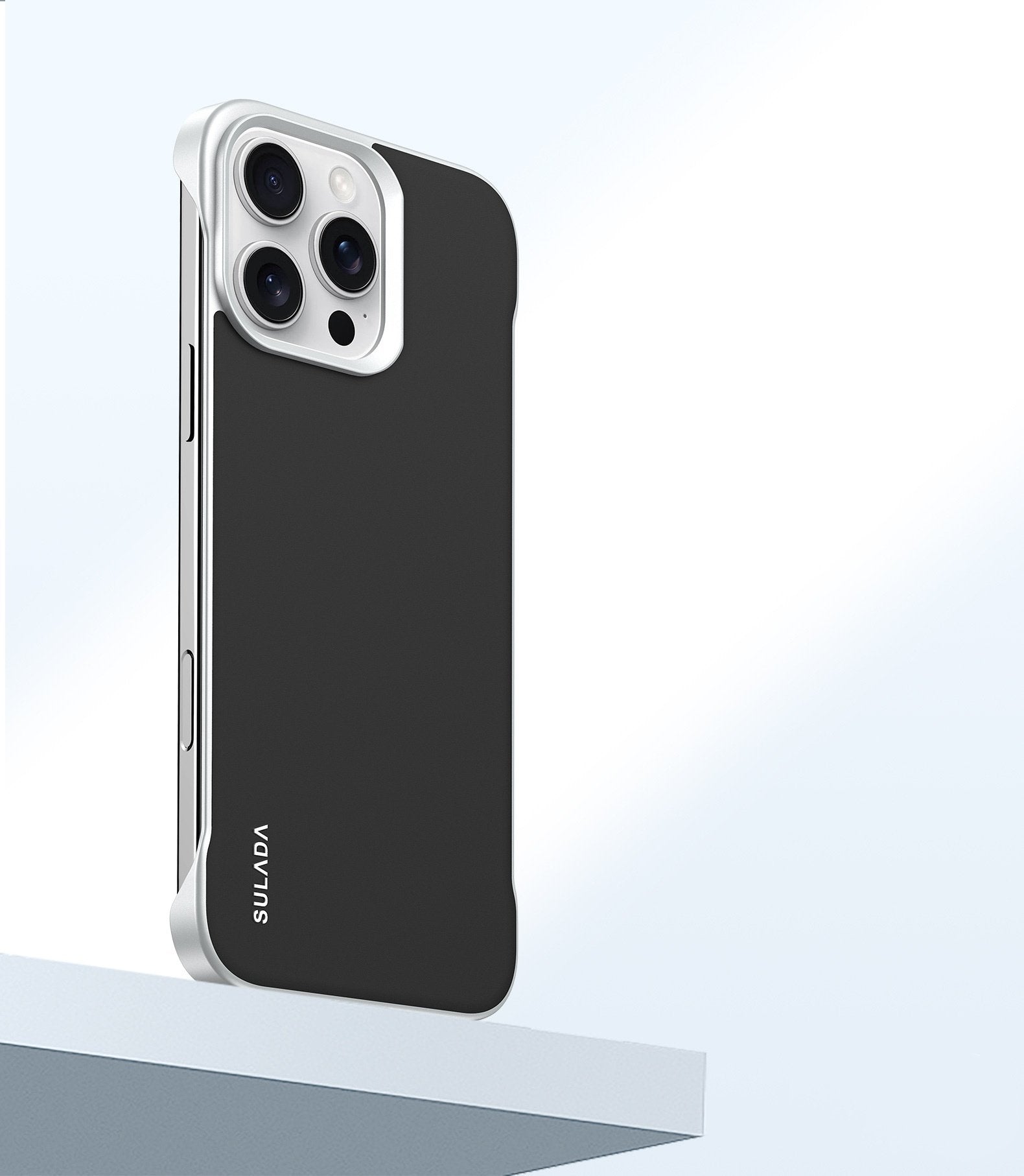 Frameless liquid skin-feeling mobile phone case for Apple 15/16 series