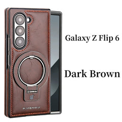 SentimentvalueTM Premium Leather Magnetic Case With Stand For Galaxy Z Fold 7/6/5/4/3