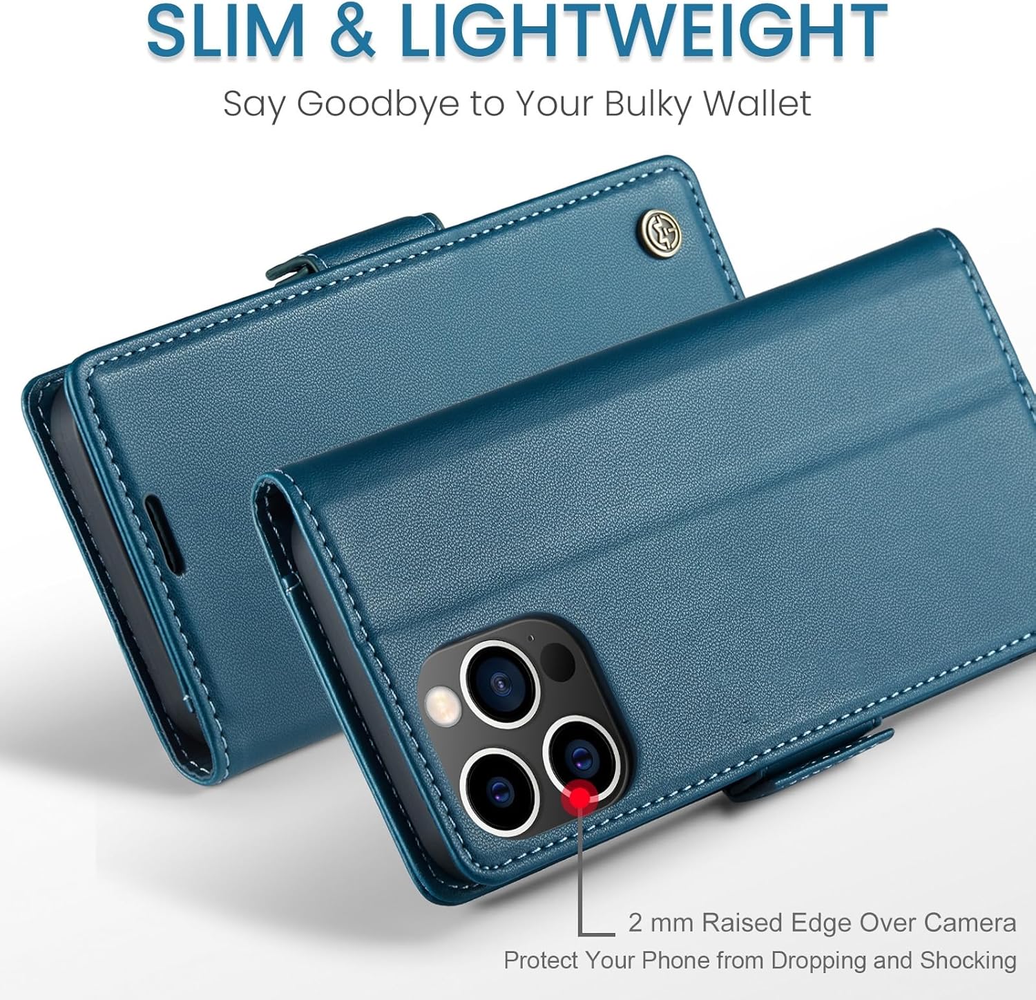 Anti-theft flip phone leather case for Samsung Galaxy S20/S21/S22/S23 series