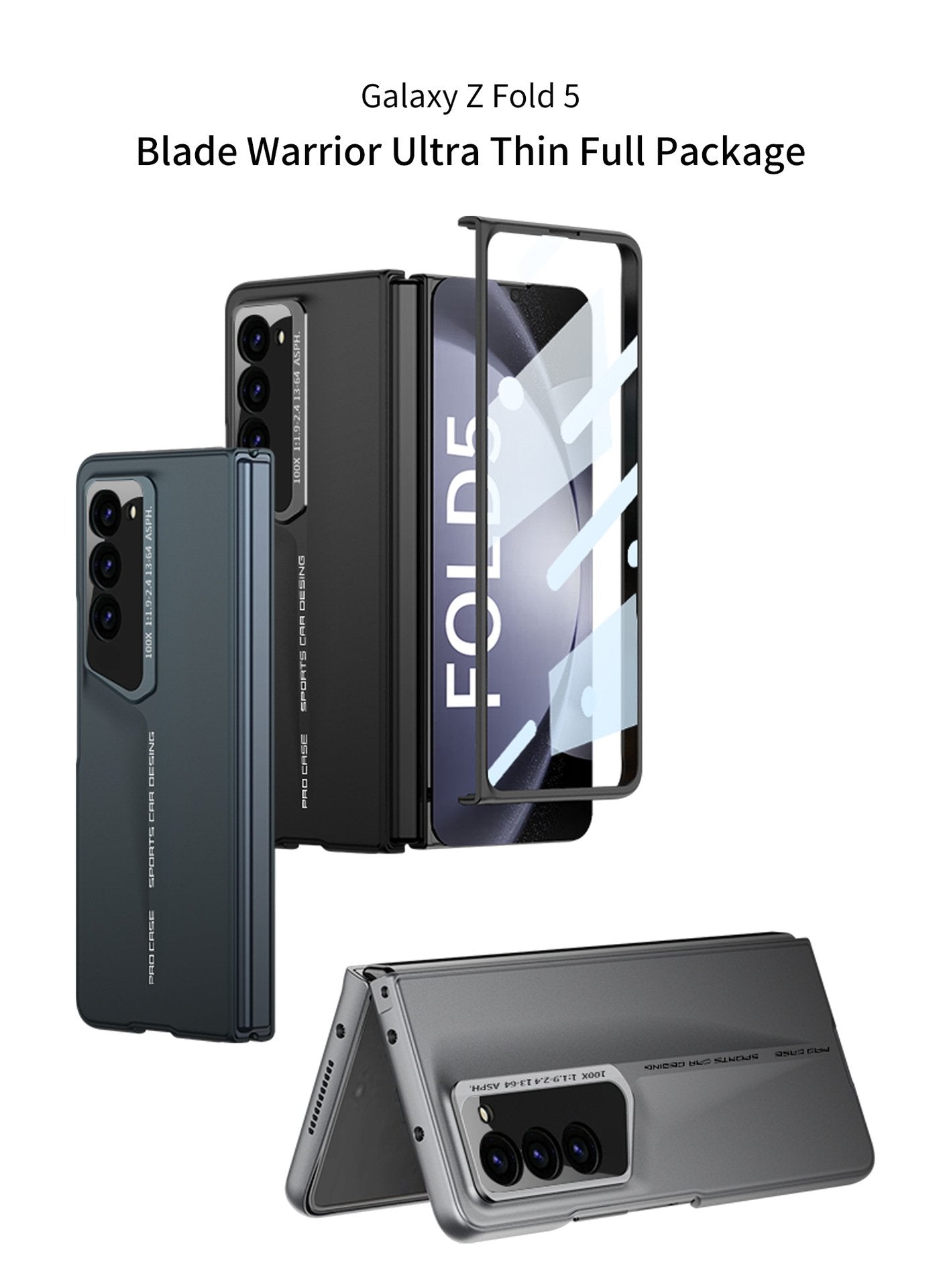 Luxury All-inclusive Anti-fall Protective Phone Case For Galaxy Z Fold 3/Galaxy Z Fold 4/Galaxy Z Fold 5/Galaxy Z Fold 6