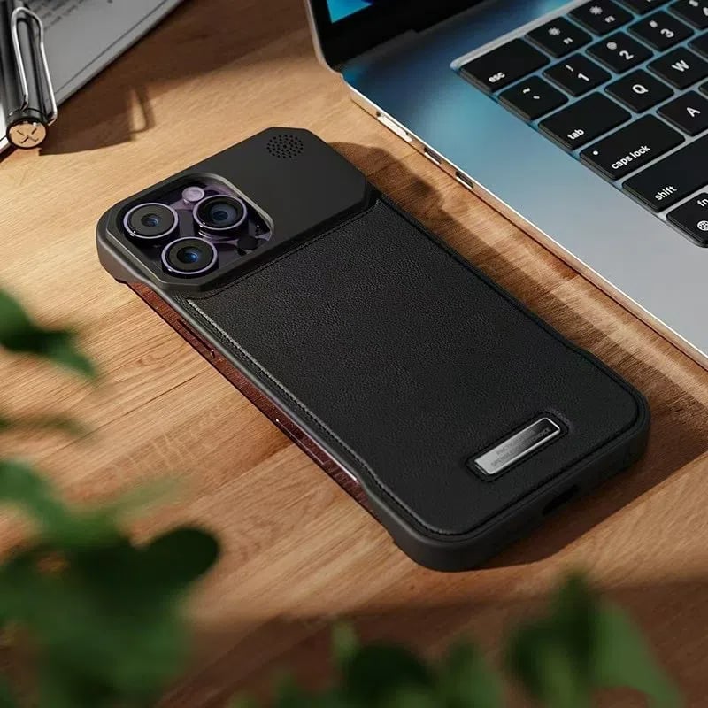 Frameless Metal Magnetic Aromatherapy Phone Case