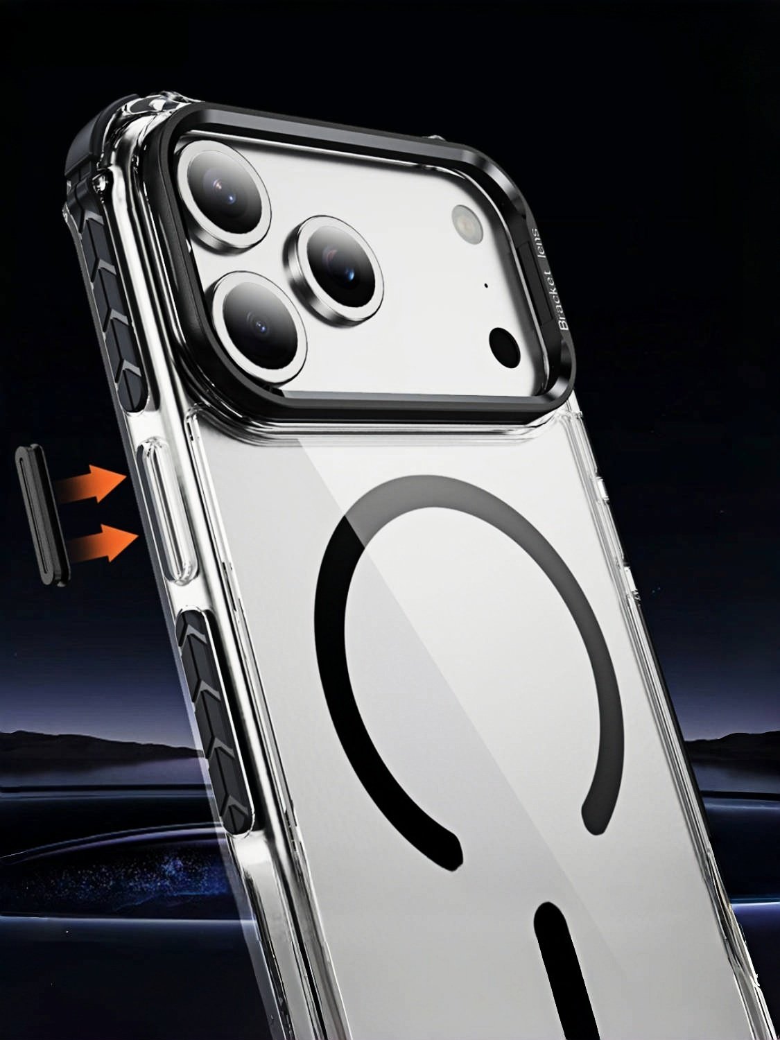 Magnetic Lens Case – Crystal Clear Protection