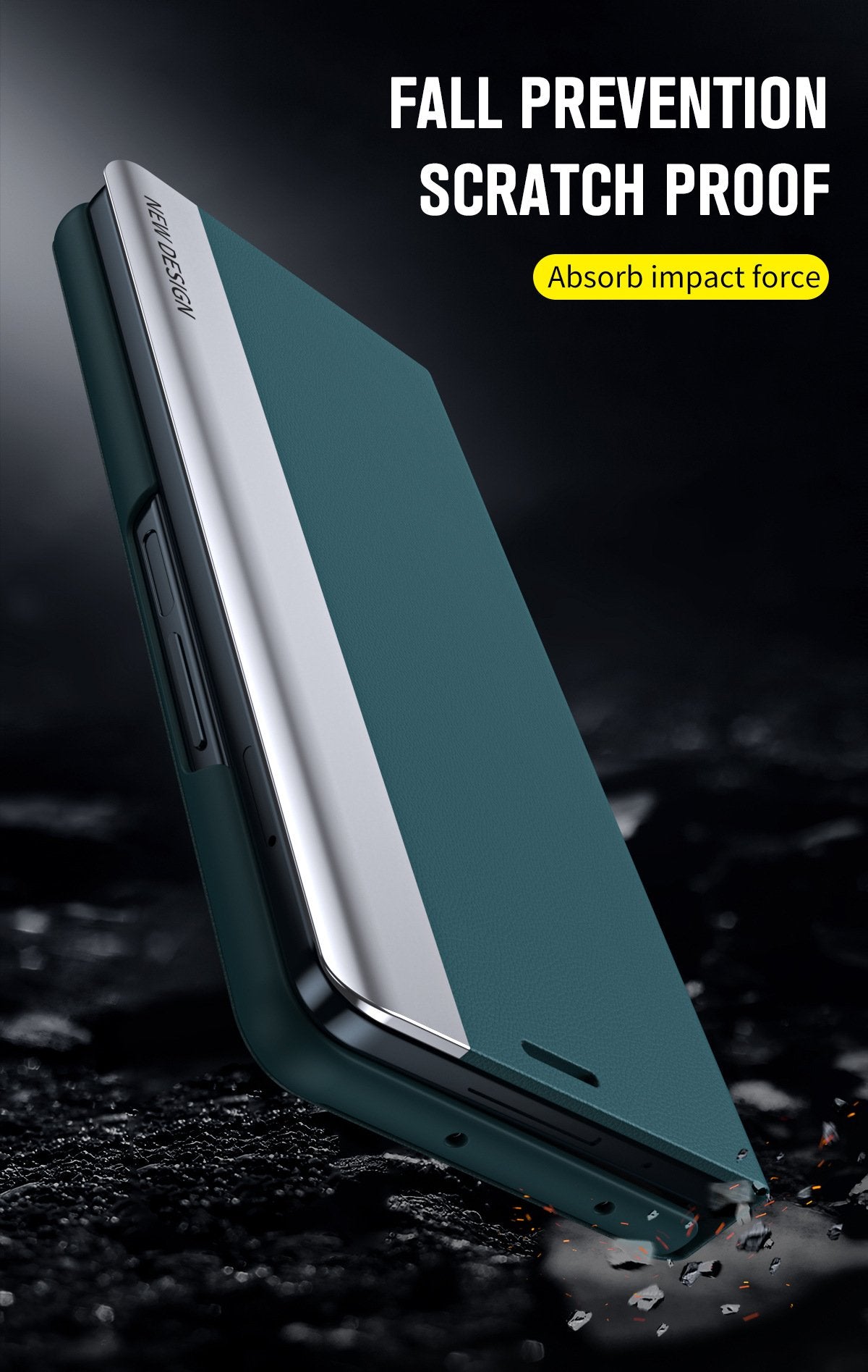 For Galaxy Z Fold 3/Galaxy Z Fold 4/Galaxy Z Fold 5/Galaxy Z Fold 6, the Flip Stand Case with Pen Slot